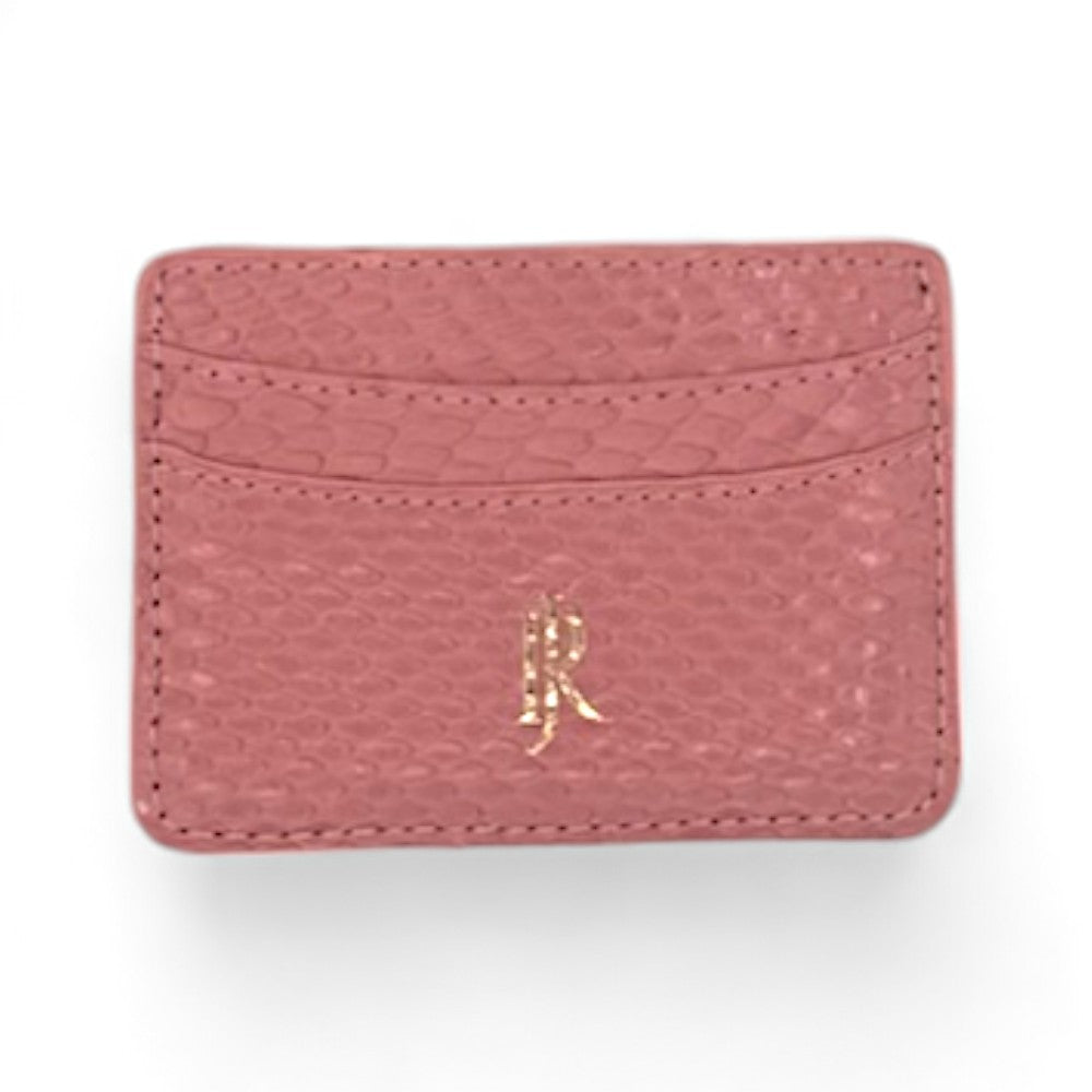 Lillian Wallet Python Cherry Blossom