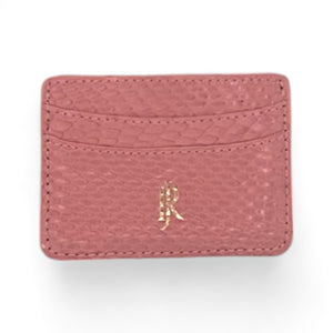 Lillian Wallet Python Cherry Blossom