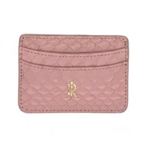 Lillian Wallet Python LoveShackFancy Pink