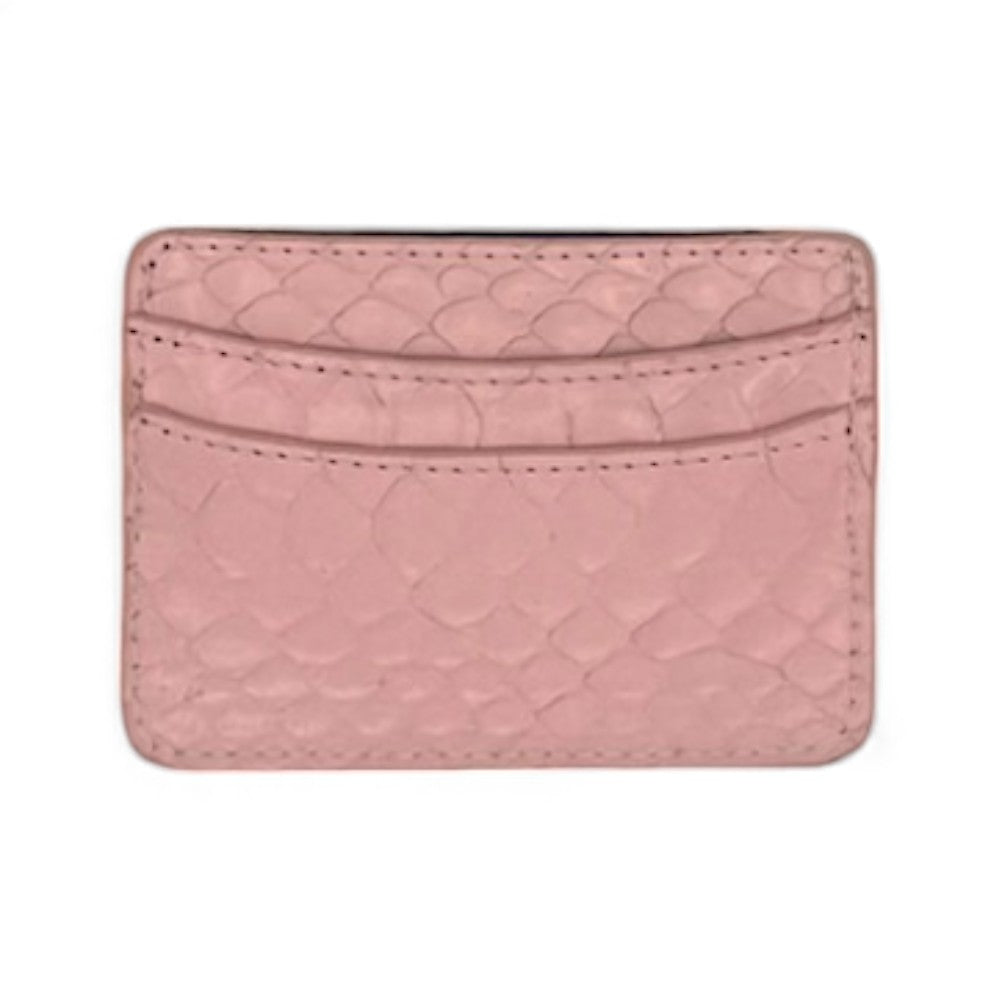 Lillian Wallet Python LoveShackFancy Pink