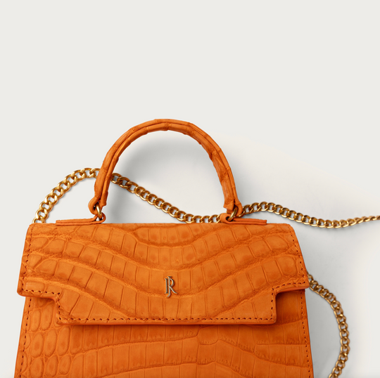 Eleanor Nile Crocodile Austin Sunset Nubuck