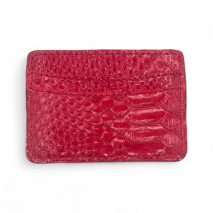 Lillian Wallet Python Red