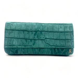 Claire Nile Crocodile Turquoise