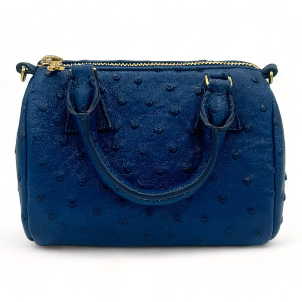 Ella Ostrich Navy