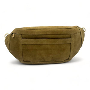 Holly Suede Olive Green