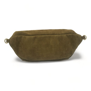 Holly Suede Olive Green