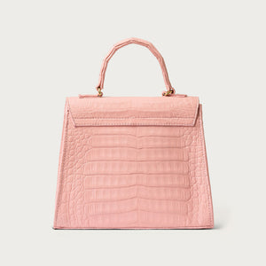 Eleanor Crocodile Quartz Pink