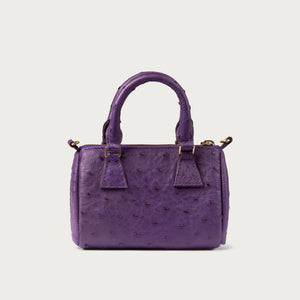 Victoria Ostrich Dark Purple