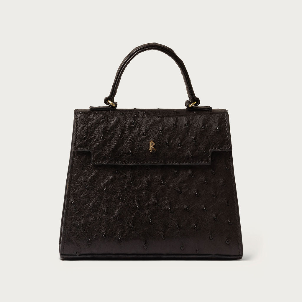 Eleanor Ostrich Black