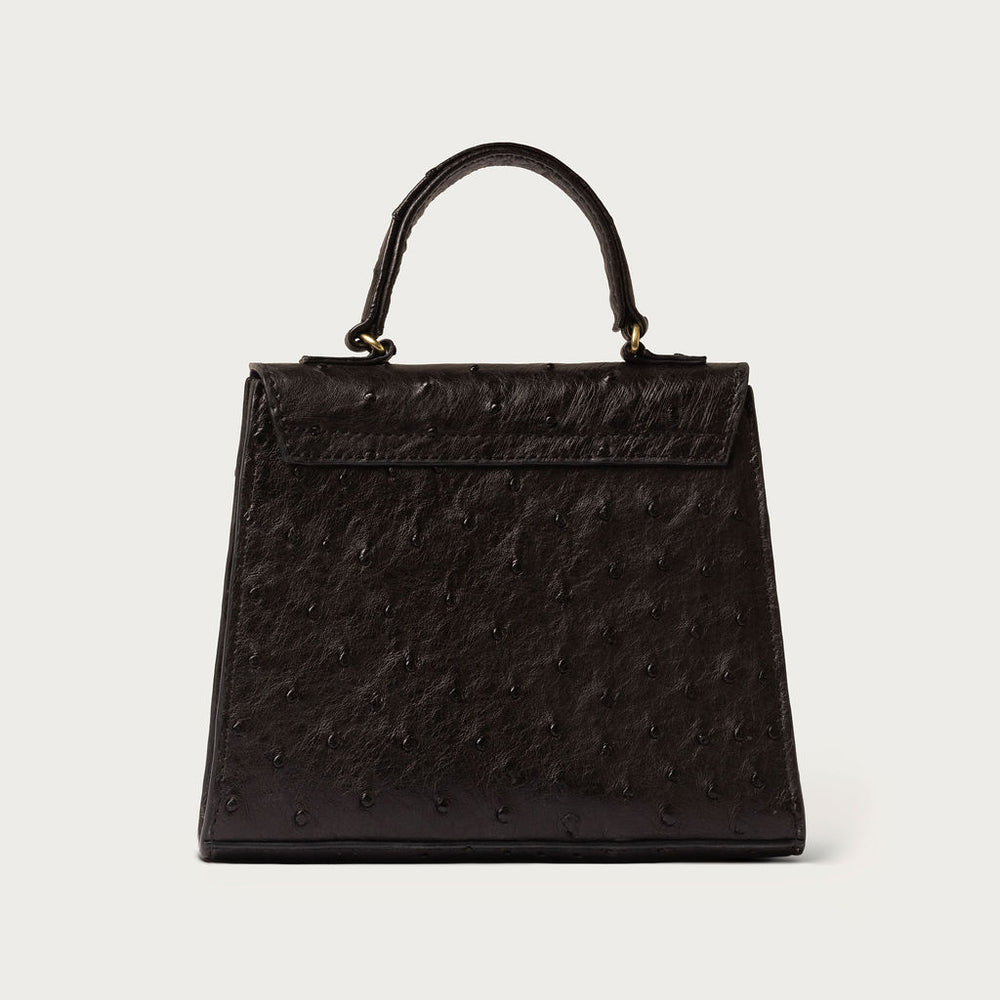 Eleanor Ostrich Black