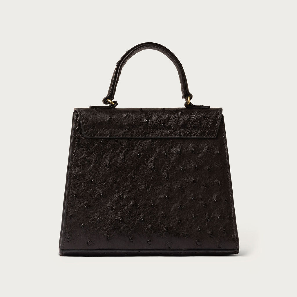 Eleanor Ostrich Black