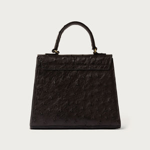 Eleanor Ostrich Black