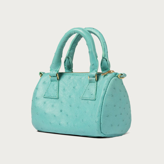 Ella Ostrich Turquoise