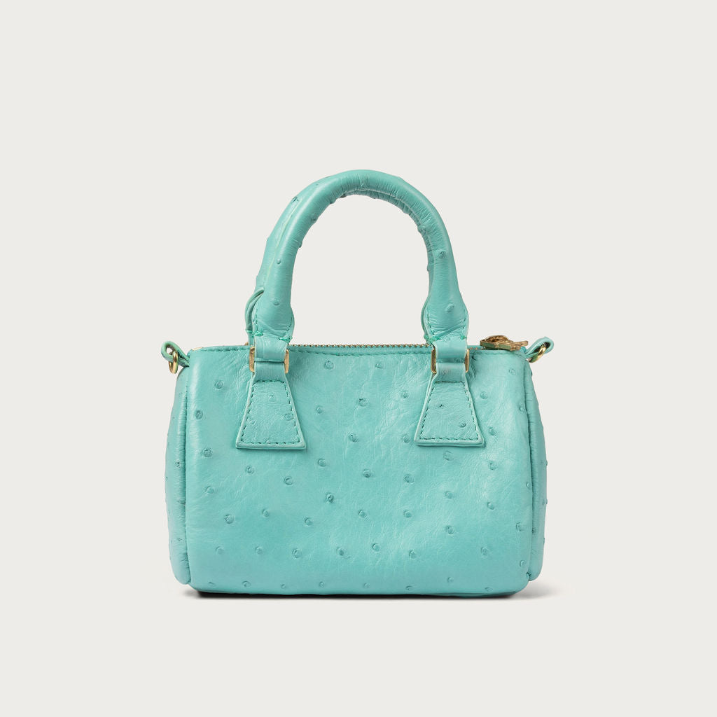 Victoria Ostrich Turquoise