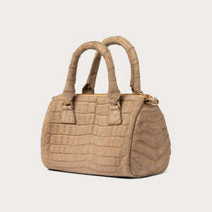 Ella Crocodile Velvet Griff Nubuck