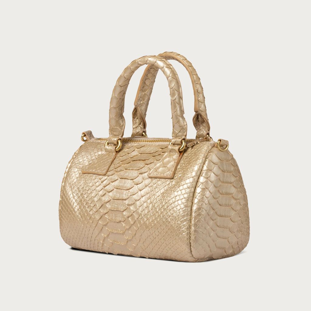 Ella Python Champagne Gold