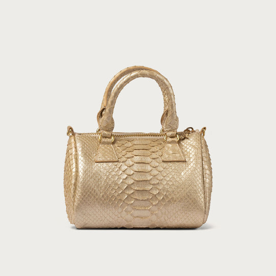 Victoria Python Champagne Gold