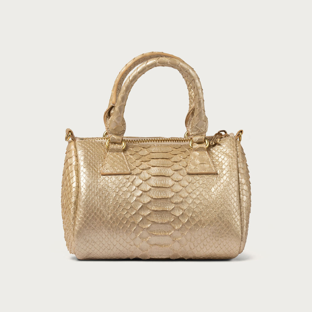 Ella Python Champagne Gold