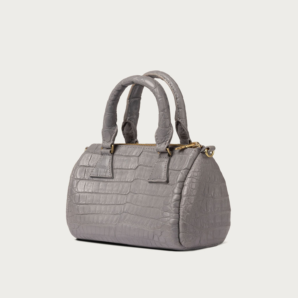 Victoria Crocodile Gray