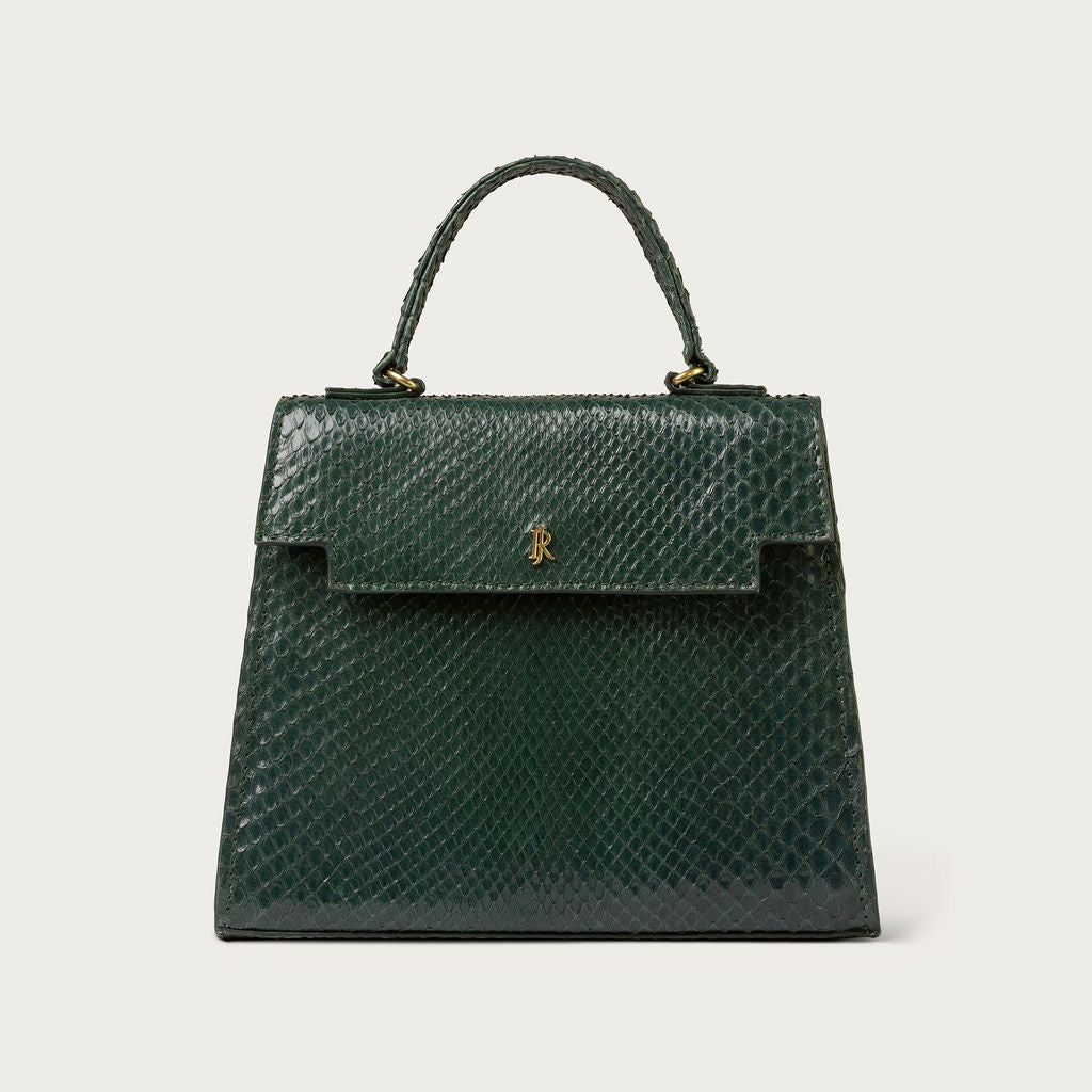 Eleanor Python Forest Green