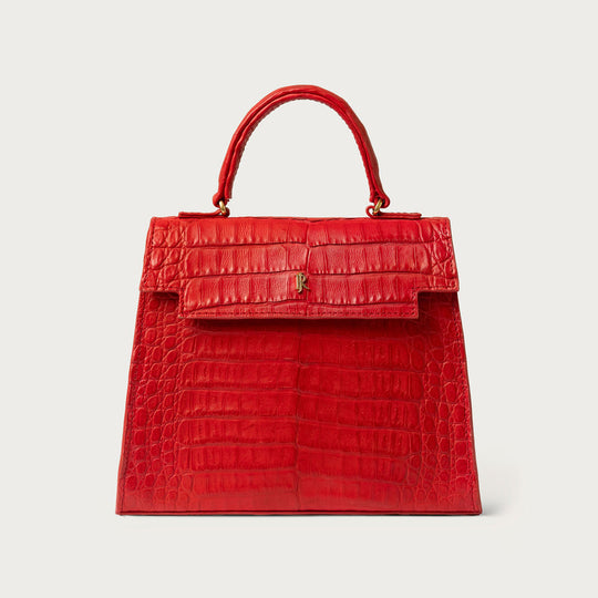 Eleanor Crocodile Red