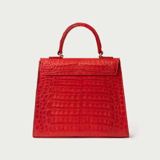 Eleanor Crocodile Red