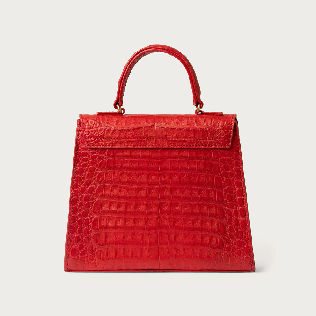 Eleanor Crocodile Red