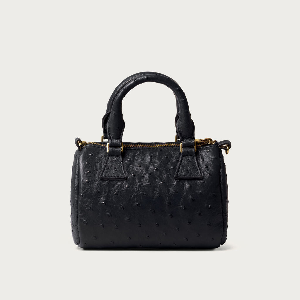 Victoria Ostrich Black
