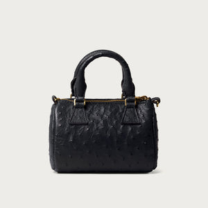 Victoria Ostrich Black