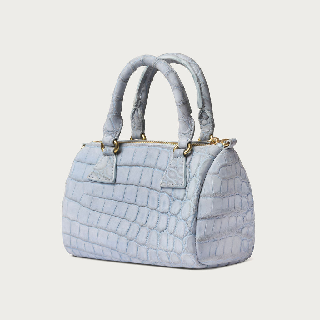 Ella Nile Crocodile Cabo Sky Nubuck