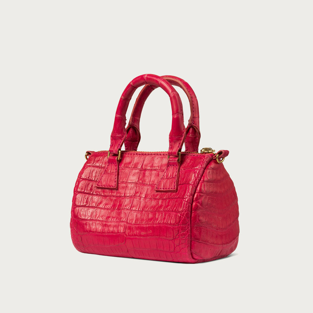 Victoria Crocodile Magenta Pink