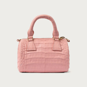 Ella Crocodile Quartz Pink