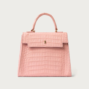 Eleanor Crocodile Quartz Pink
