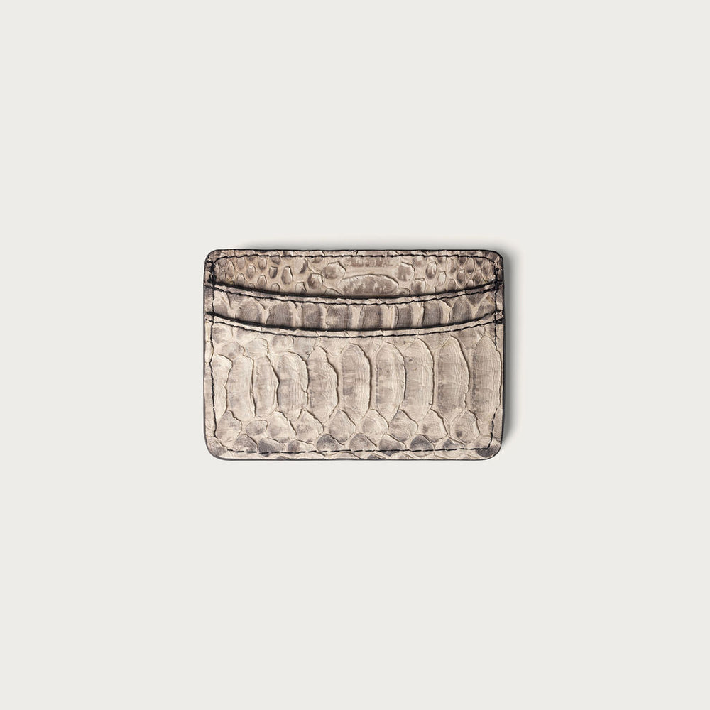 Lillian Wallet Python Black & White