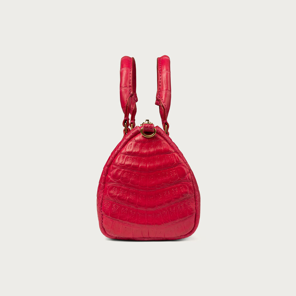 Victoria Crocodile Magenta Pink