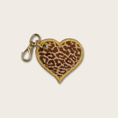 Leopard Heart (Caramel)