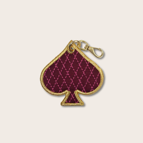 Western Spade Appliqué (Wine)