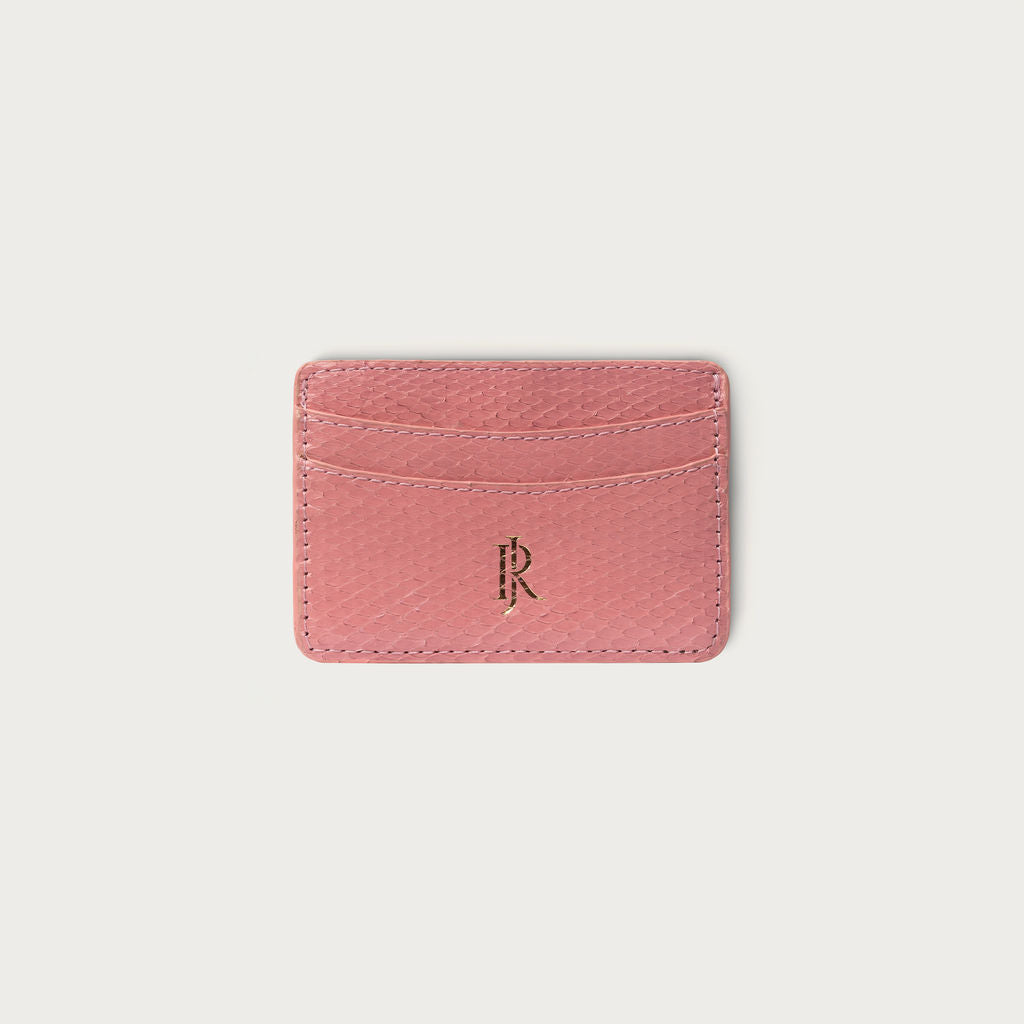 Lillian Wallet Python Cherry Blossom