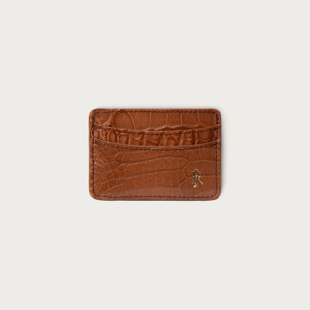 Lillian Wallet Nile Crocodile Cognac