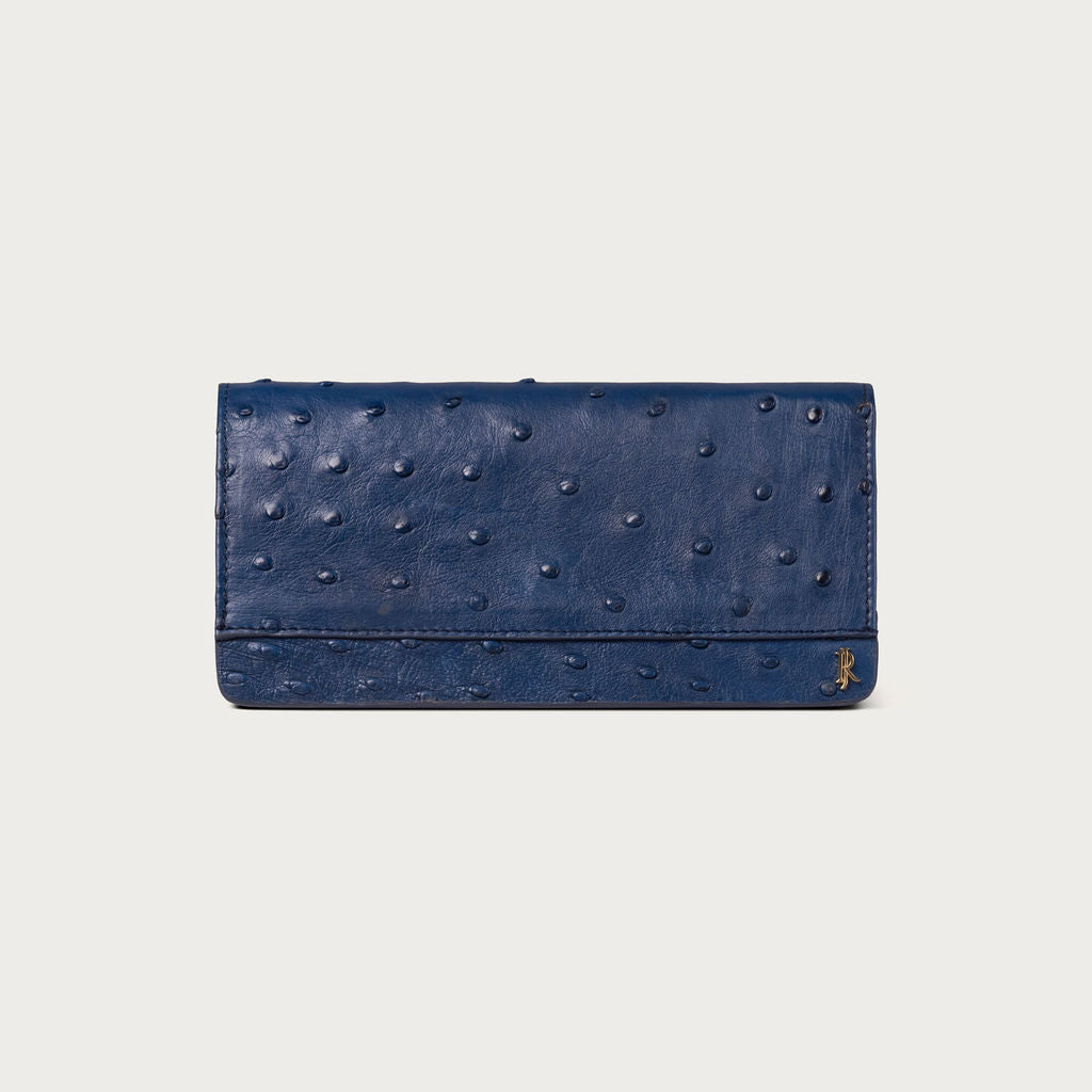 Claire Ostrich Navy