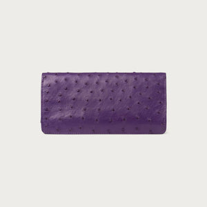 Claire Ostrich Dark Purple